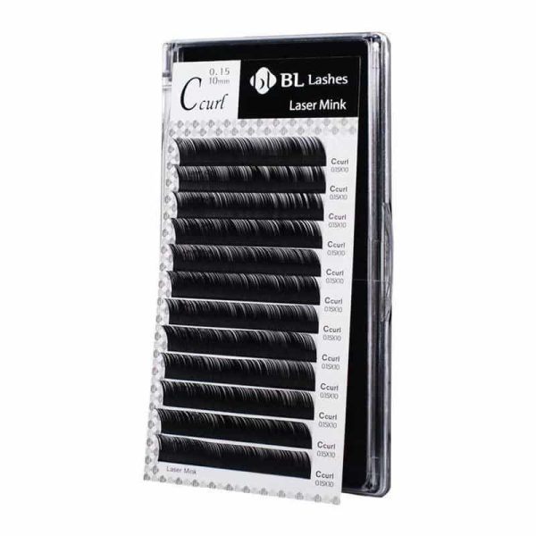 BL Lashes Blink Laser Mink Lash Eyelash Extensions (C-Curl 0.15 10mm)